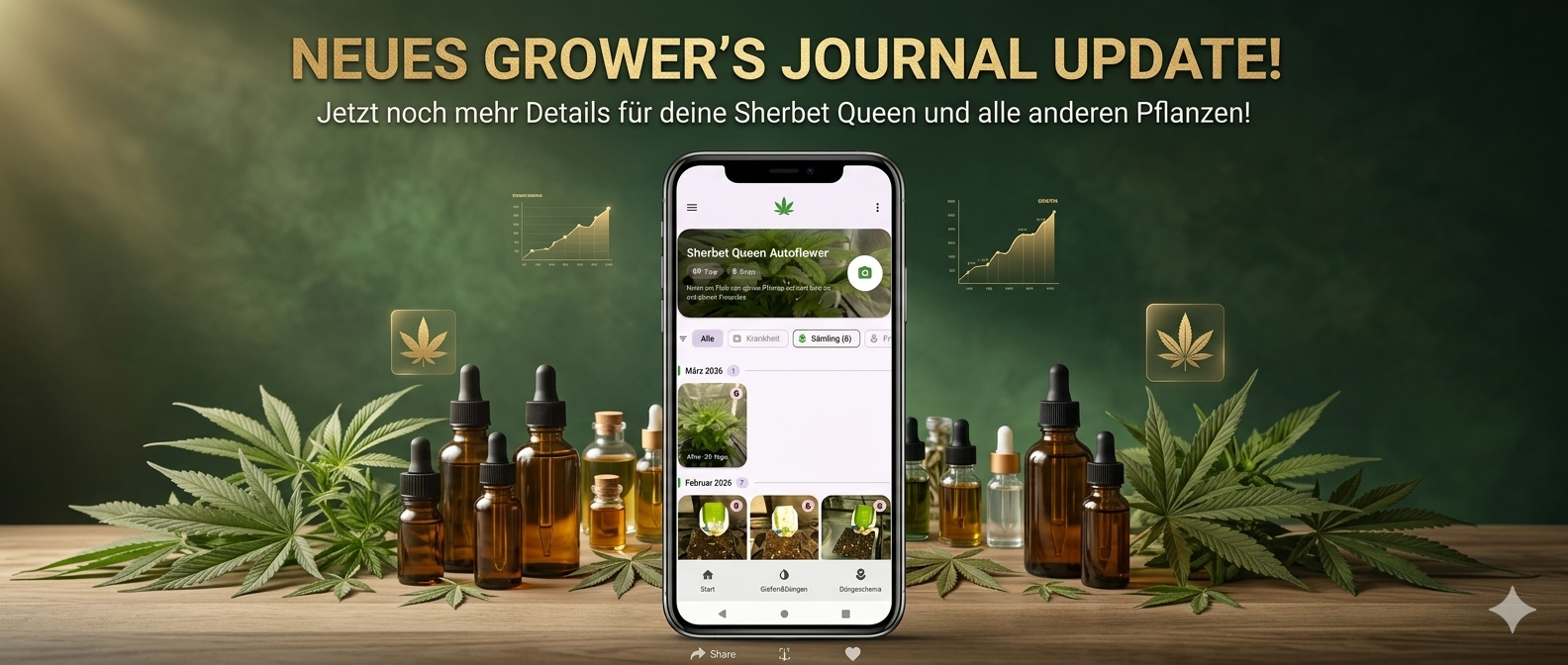 🌿 Grower's Journal — Galerie-Update